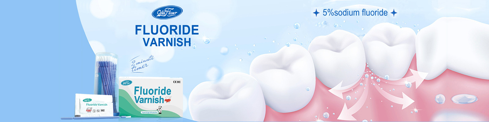 品質 歯科フッ化物のニス 工場