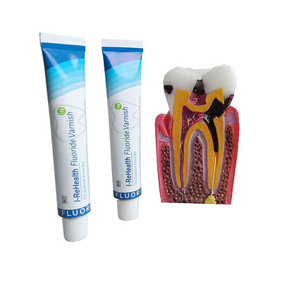 10g /Pieceのメロンの歯のための風味がよく黄色いフッ化物のニスは保護にニスをかける