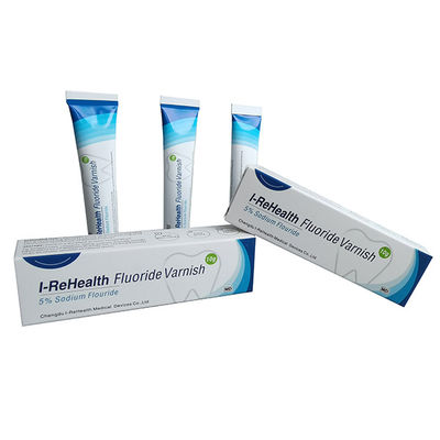 15秒の速い乾燥のフッ化物小児科のための黄色い色にニスをかけるため