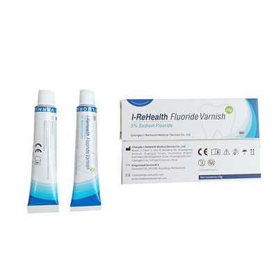 15秒の速い乾燥のフッ化物小児科のための黄色い色にニスをかけるため