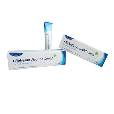 10g /Piece子供のための黄色い5%のフッ化ナトリウムのニス