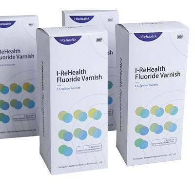 0.5gフルーツの好み5%NaFの歯科オフィスの速い乾燥のフッ化物のニス