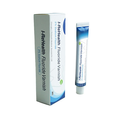 自然な樹脂5%のNaf粘着性がある歯科ニスのフッ化物は虫歯を防ぐ