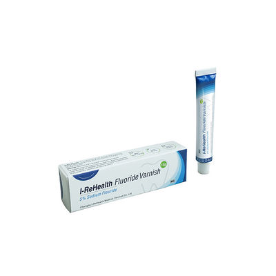 自然な樹脂5%のNaf粘着性がある歯科ニスのフッ化物は虫歯を防ぐ