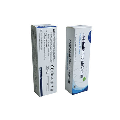 自然な樹脂5%のNaf粘着性があるフッ化物のニスの歯感受性のセリウム