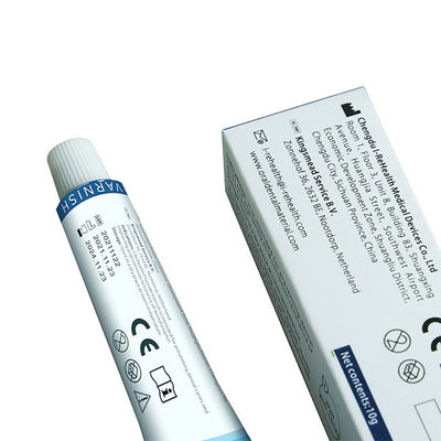 敏感な歯10gのための速い乾燥の粘着性がある小児科のフッ化物のニス