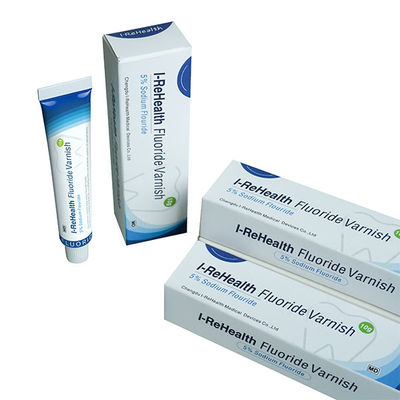 40-60大人の粘着性がある項目Applicのフッ化物のニスの甘い味