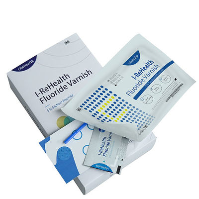 速い乾燥を治す10-15s 	小児科子供のためのフッ化物の処置