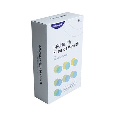 5%ナトリウムの歯科フッ化物のニス0.5g 10のセットの小児科のフッ化物のニス