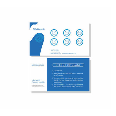 セリウムが付いている敏感な歯のための0.5g/Bag 5%のフッ化ナトリウムのニス