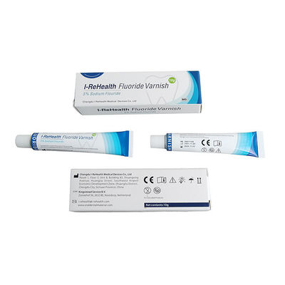 セリウム5%ナトリウム歯のための黄色い色のフッ化物のニス10g