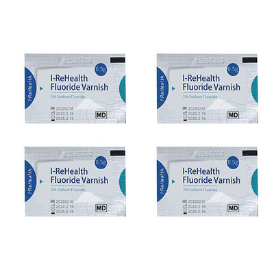 子供のために証明されるTasetyの臭い0.5g/Pounchのフッ化物のニスのセリウム